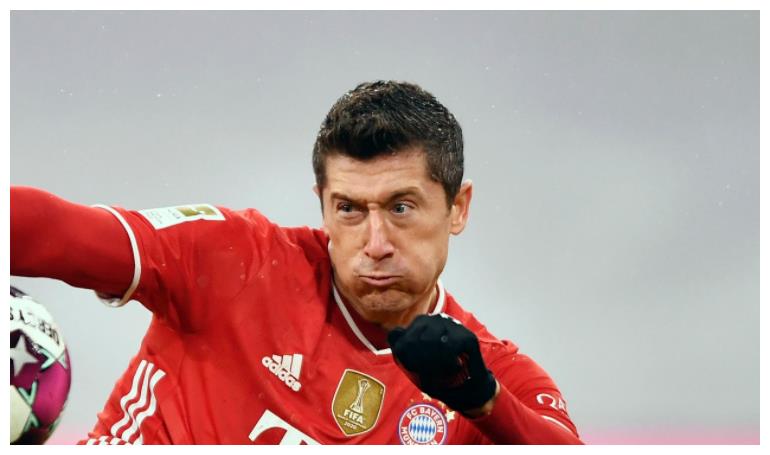 欧洲足坛火力全开的5大射手,莱万效率最高,梅西子弹最多|莱万|射门