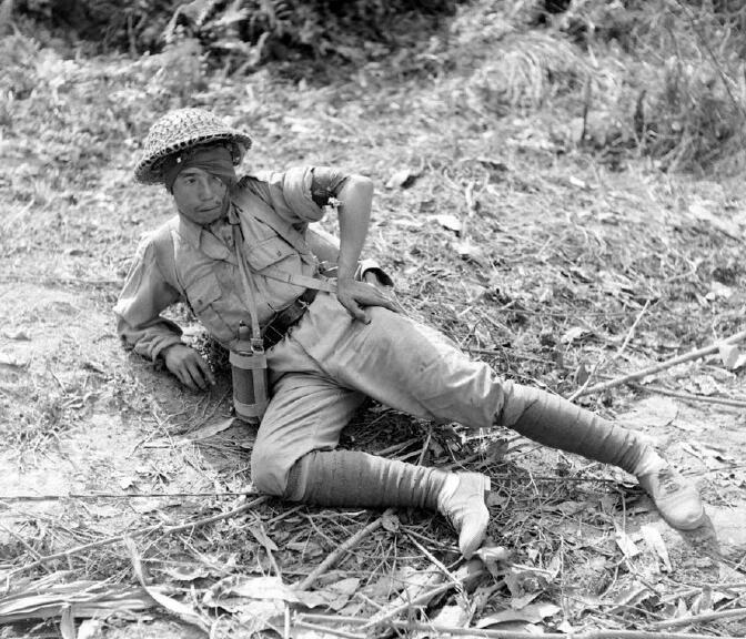 中国赴缅远征军老照片曾被英美寄予厚望