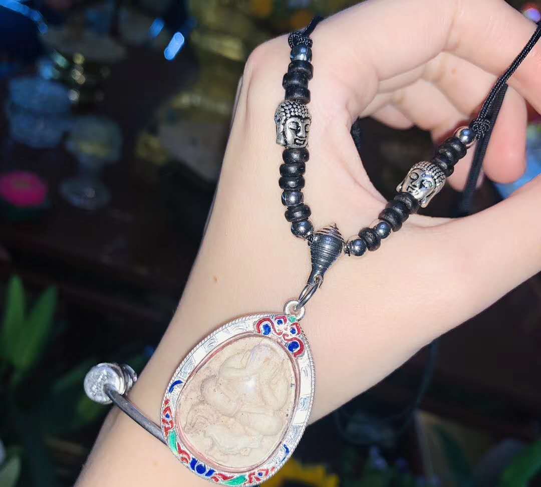 泰圣阁 龙婆坤老牌掩面佛泰国佛牌