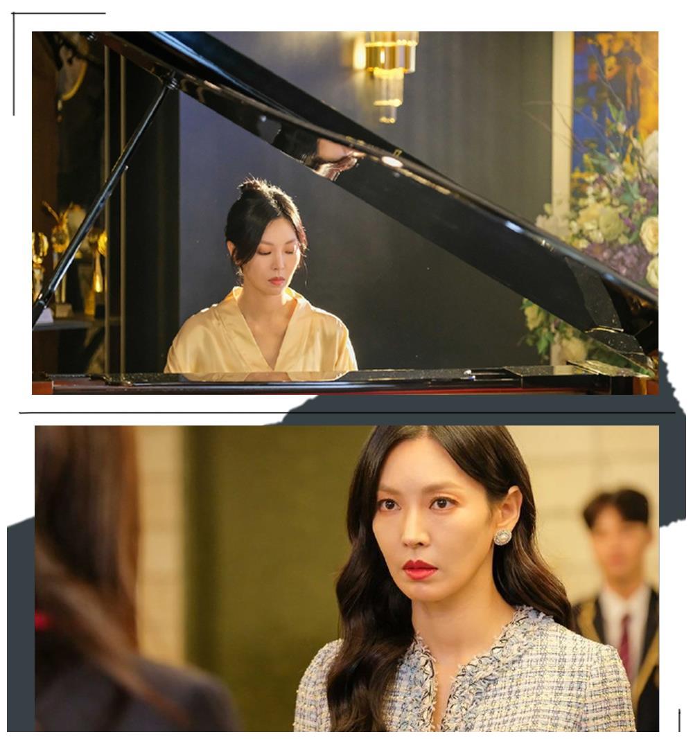 顶楼饰演女二金素妍技炸裂心狠手辣却又光环加身又爱又恨