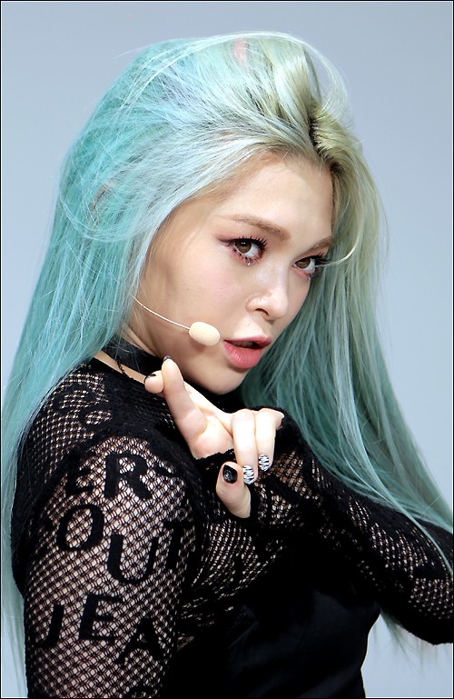 韩国女歌手alexa举行第二张迷你专辑发布会