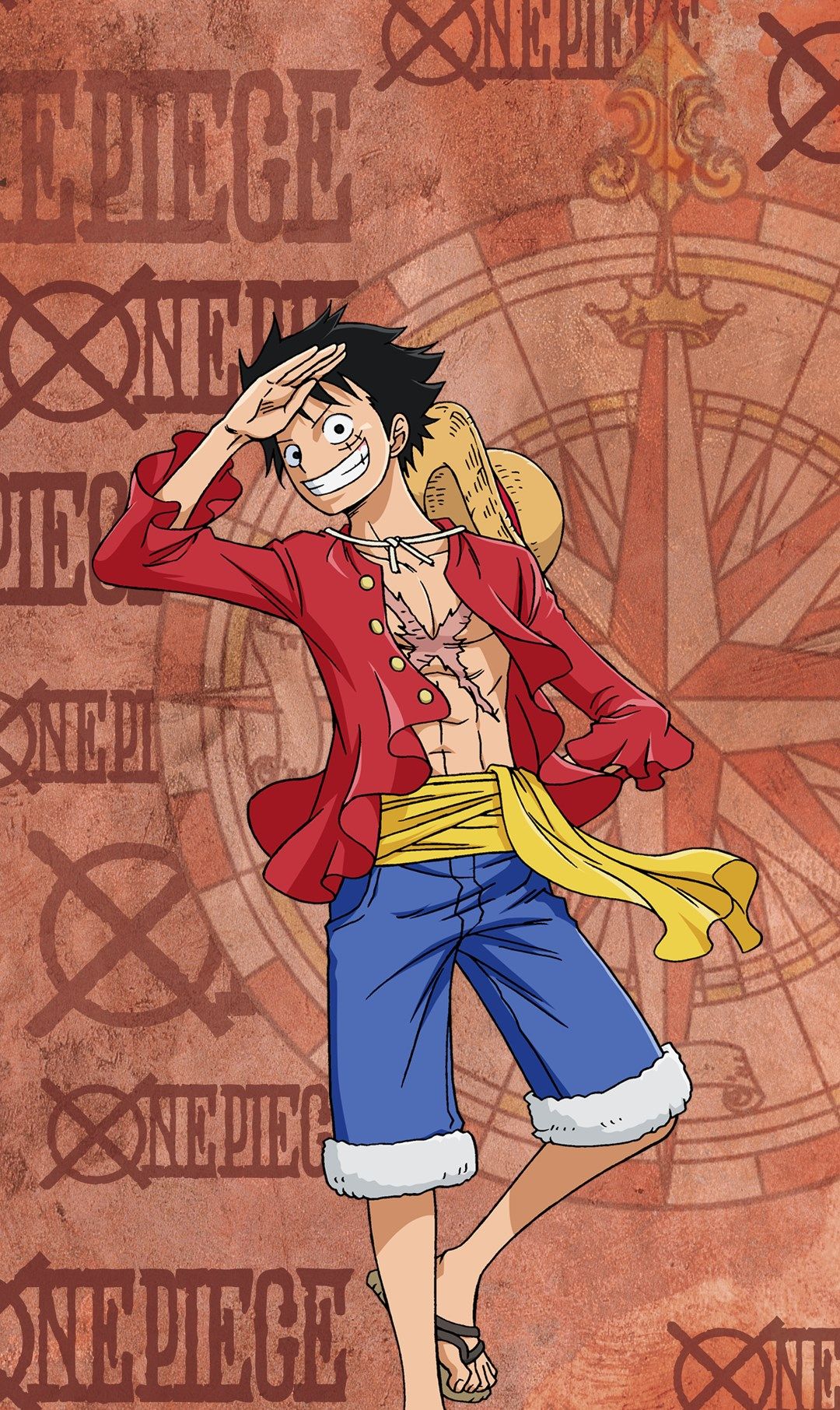 海贼王主题插画,意气风发各有特色,娜美穿着太清凉只能评论区见