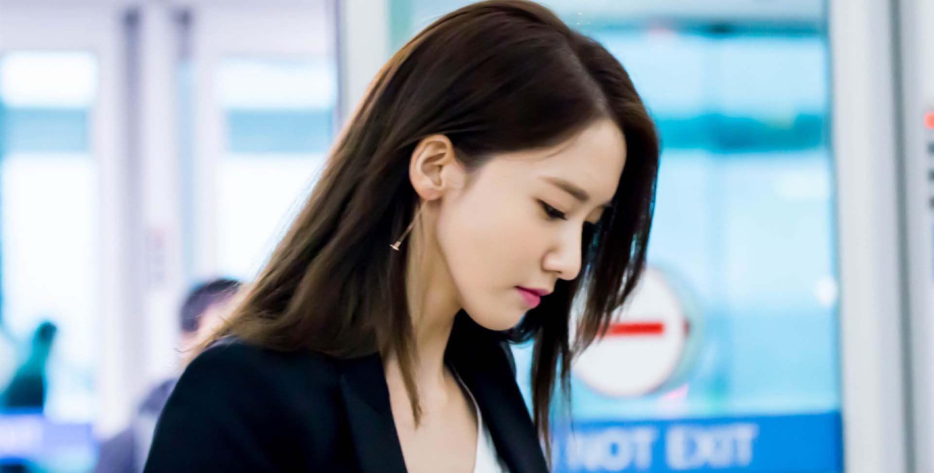 林允儿:长发飘飘的她,不知是多少男生心目中的女神来!