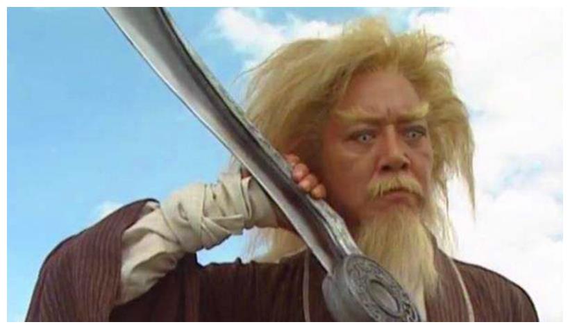 王晶版倚天白眉鹰王造型曝光67岁骆应钧第16次演绎金庸武侠