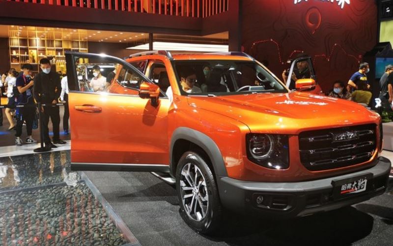 成都车展:哈弗大狗现场实拍,或8月上市,轴距2738mm,1.5t动力