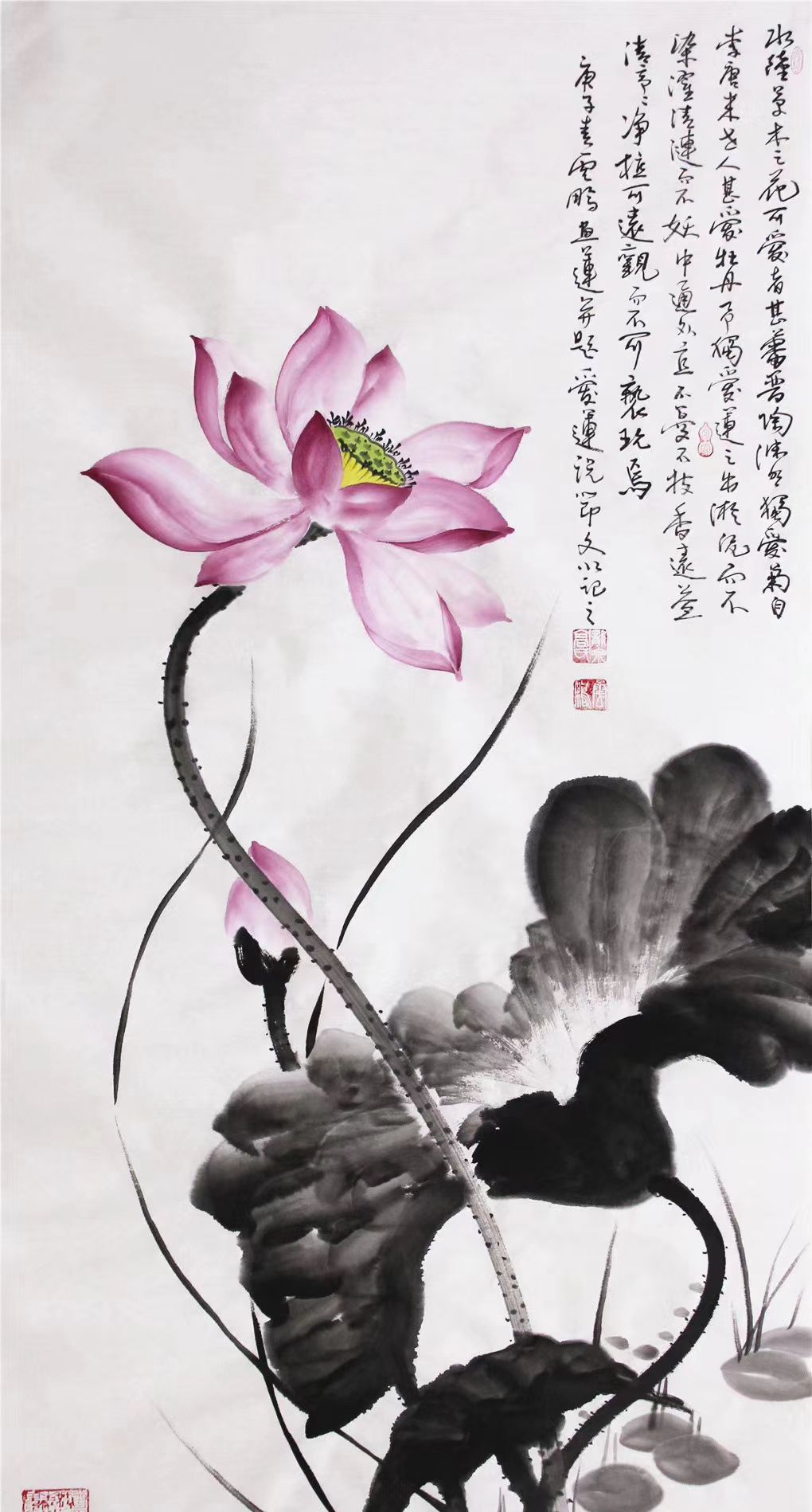 「爱莲说」——投资新锐:青年艺术家高云鹏先生精品国画