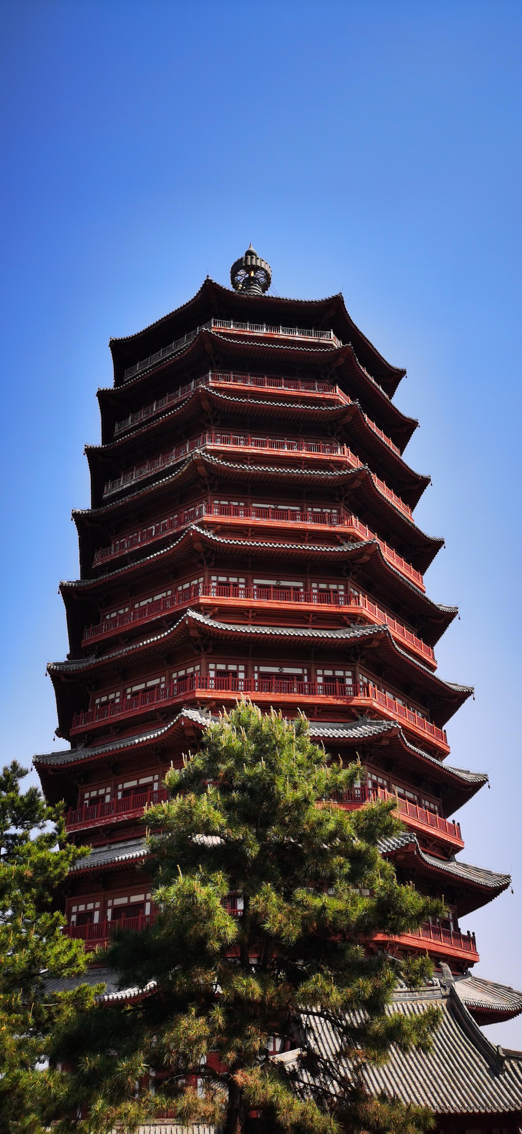 思窝骑着马儿去草原:永定塔,永定安澜,北京园博会标志性建筑__财经