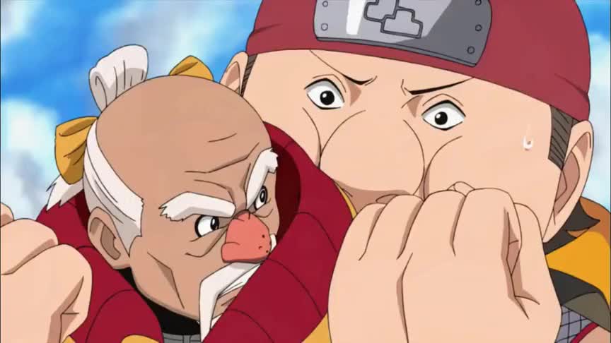 大野木的尘遁差点把云隐巨龟秒了迪达拉和兜白跑了