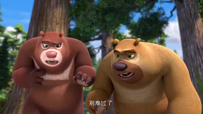 洞洞幺伪装猫头鹰,太可爱熊二的心都融化了!