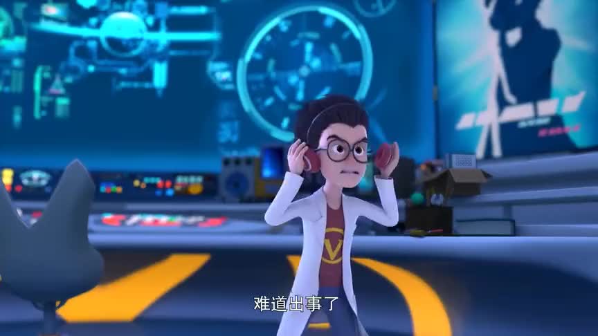 洞洞幺被音乐震得受不了,天才威给她贴心带耳罩!
