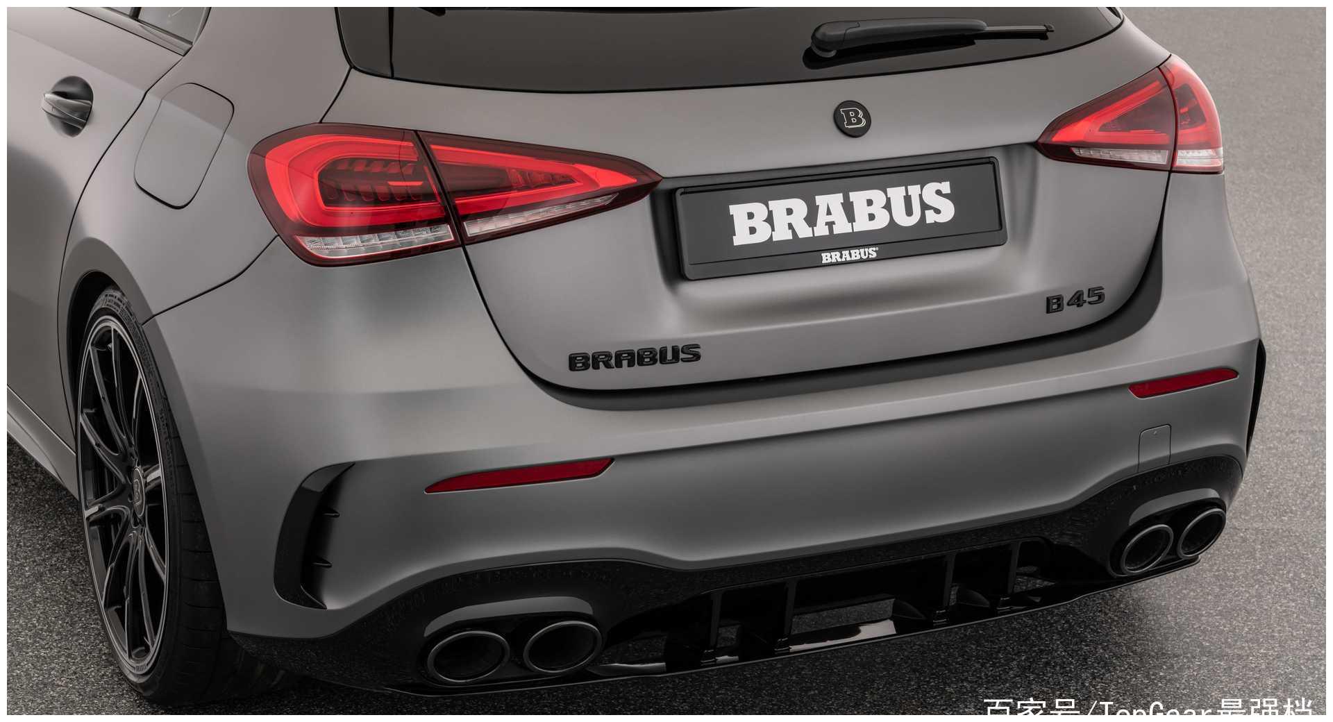 巴博斯b45,基于amg a45s打造的高性能小钢炮