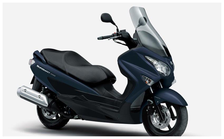 新款铃木汉堡人200踏板摩托车标配abs装置