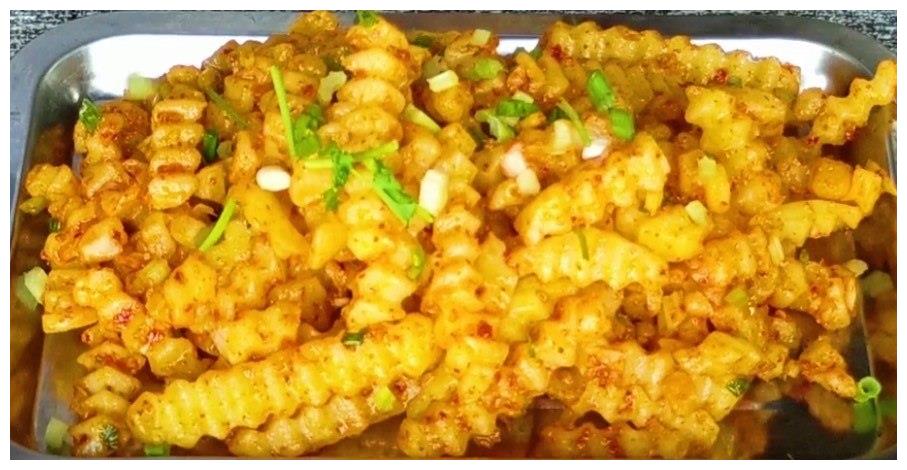 摆摊不知卖什么学会狼牙土豆的秘制方法夜市一摆不愁没生意