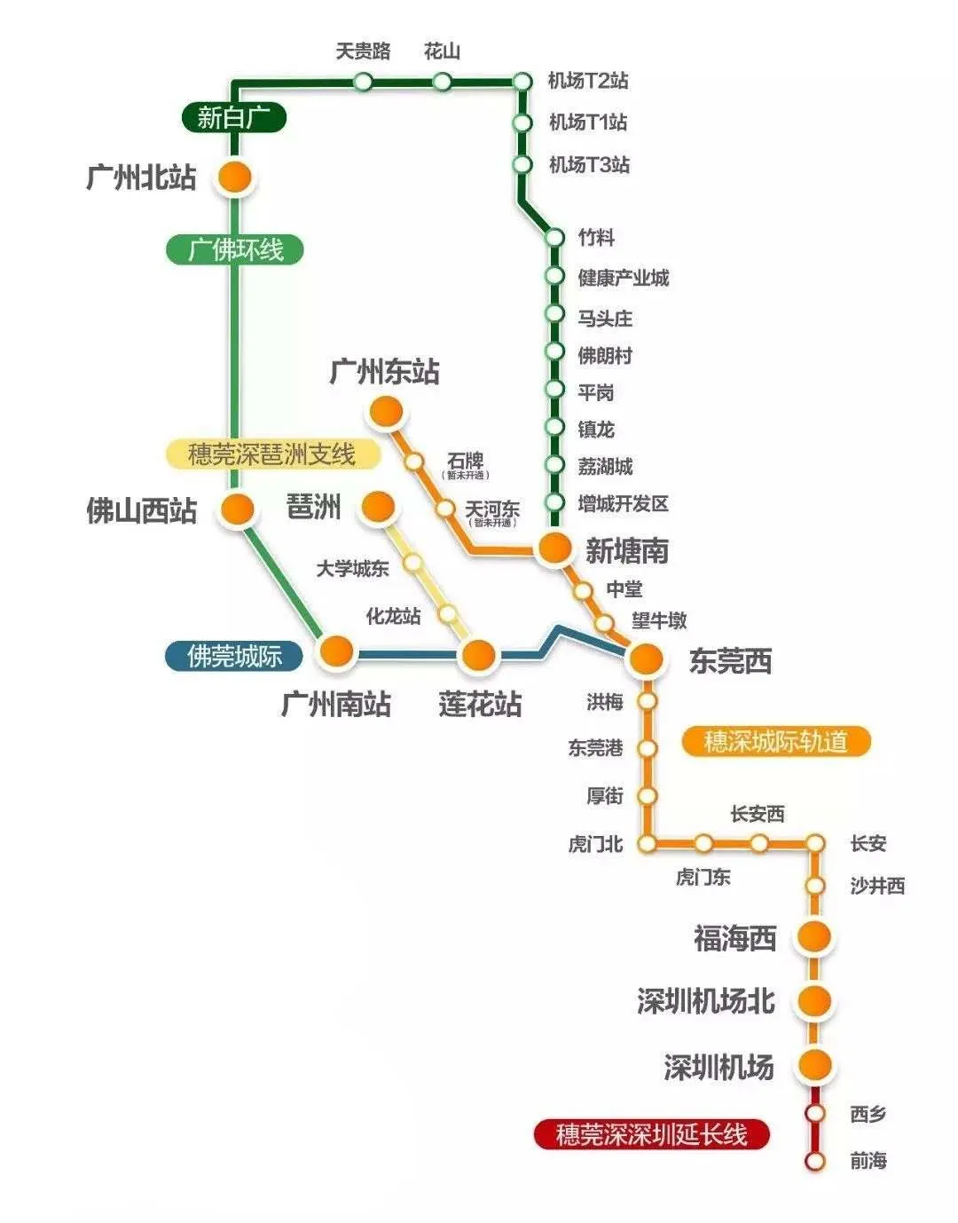 广州天河直达深圳前海,上半年动工|广深铁路|前海|高铁_新浪新闻