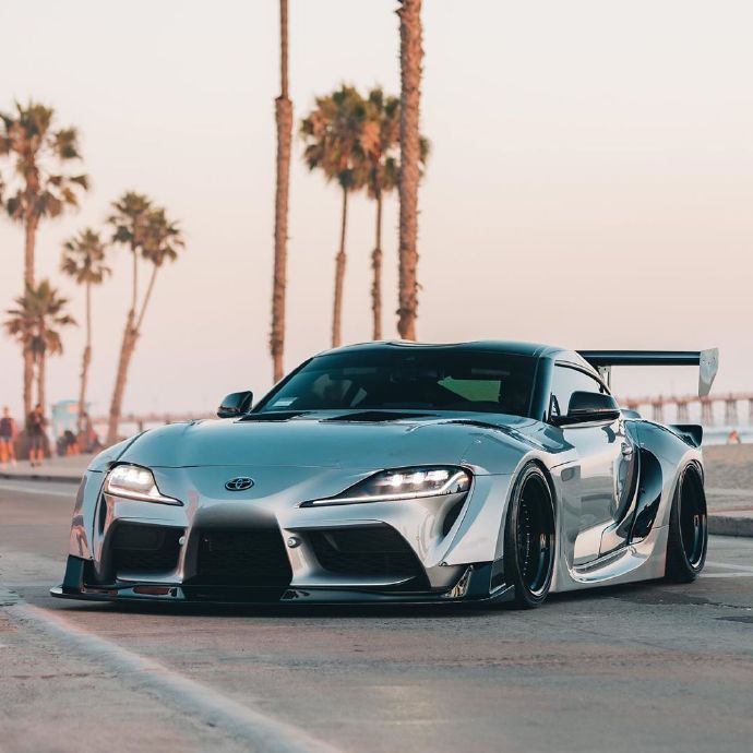 宽体丰田supra,超帅!