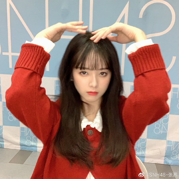 美少女snh48-张茜迷人美照好漂亮啊