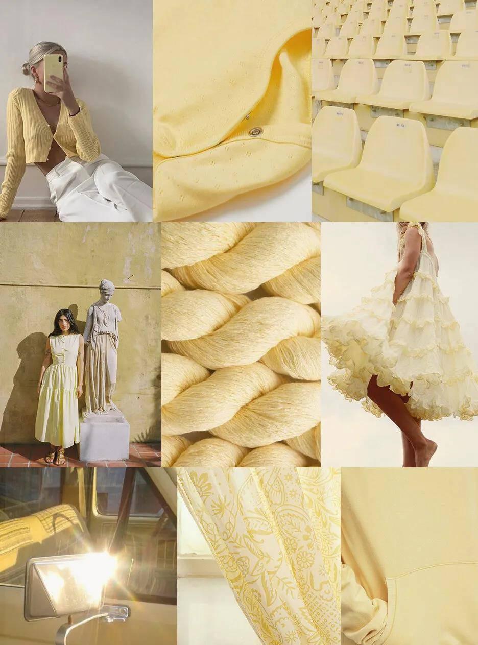 夏日最爱的"奶油黄"真美!轻松助攻成女明星,这么穿优雅又复古_高清图