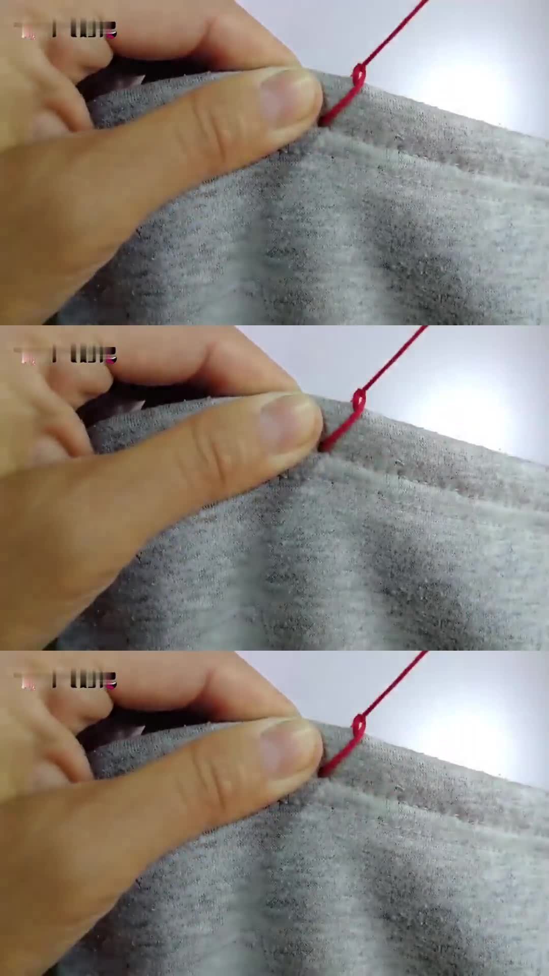 弹力最大的锁边针法简单实用