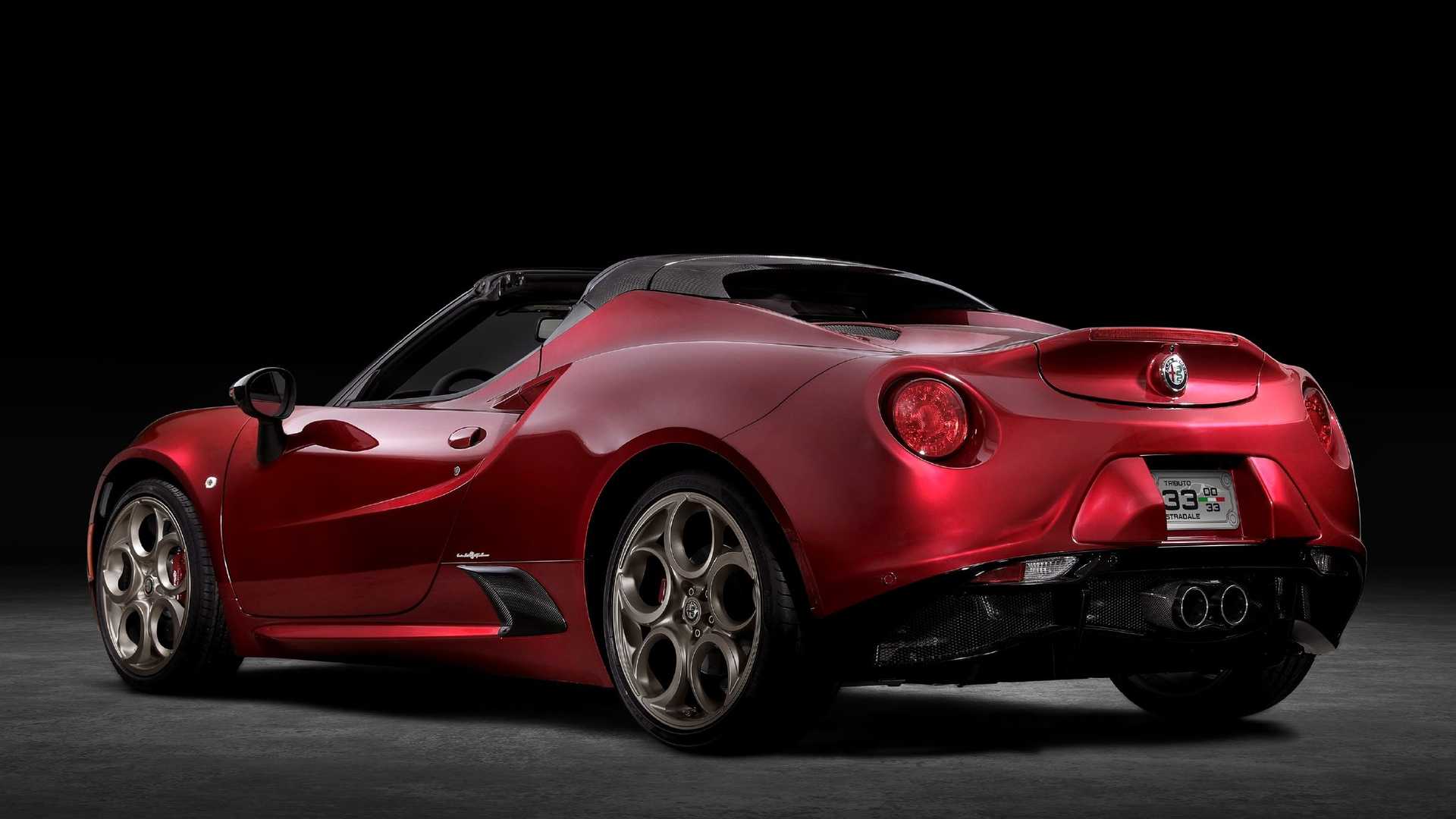 致敬tipo 33 stradale?阿尔法罗密欧4c spider推出特别版车型