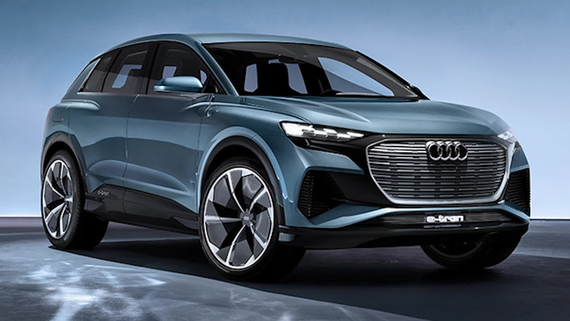 奥迪全新q4 e-tron细节!配两种动力年底正式开售