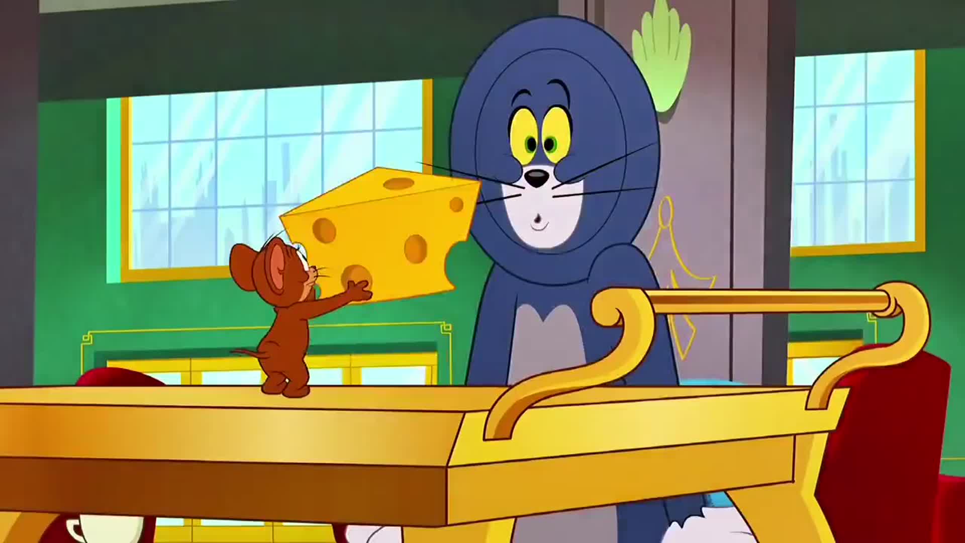 猫和老鼠这样做俯卧撑汤姆的叔叔一定来自俄罗斯
