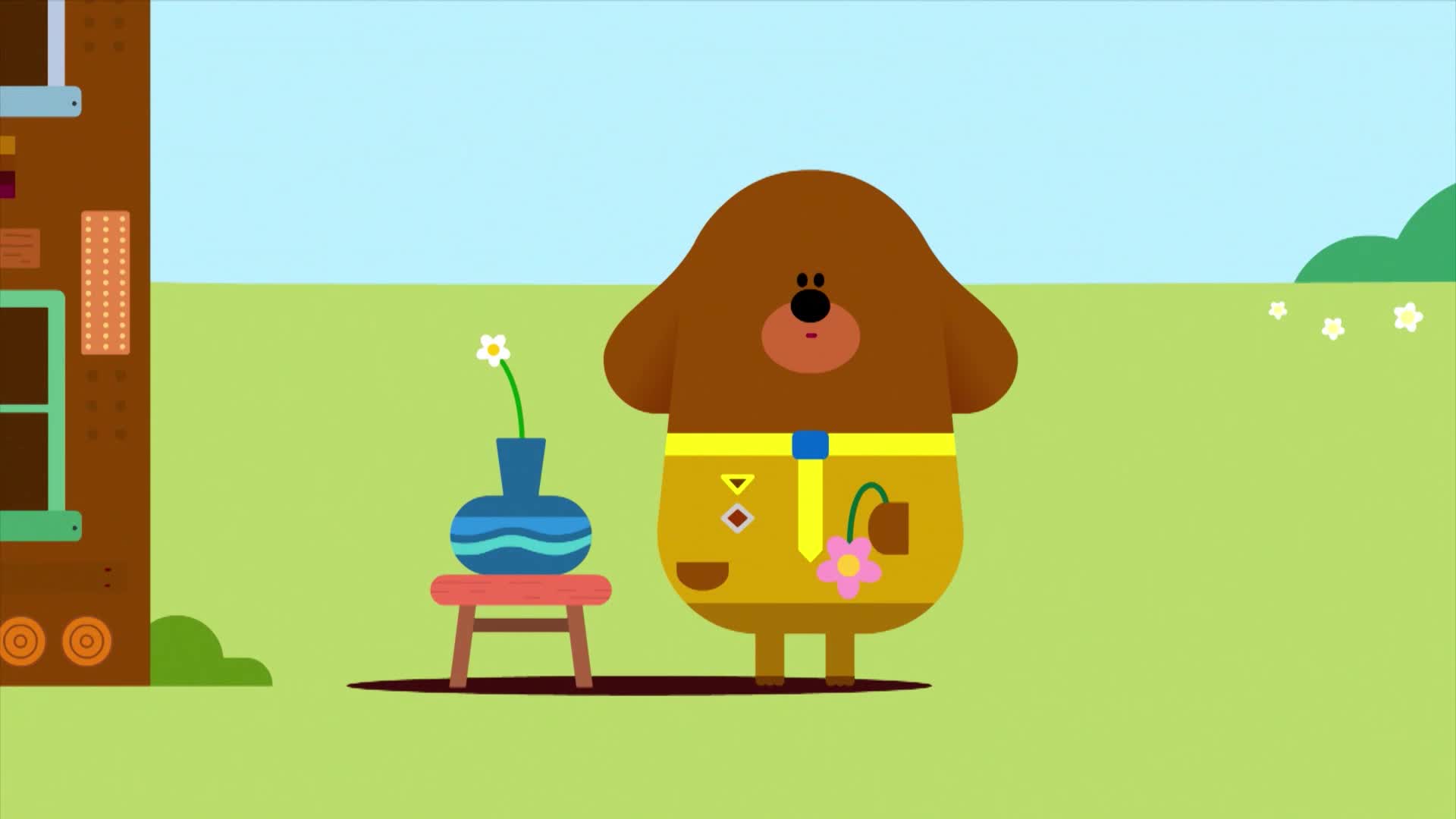 嗨道奇:阿奇好可怜,小花朵枯萎了,他好伤心