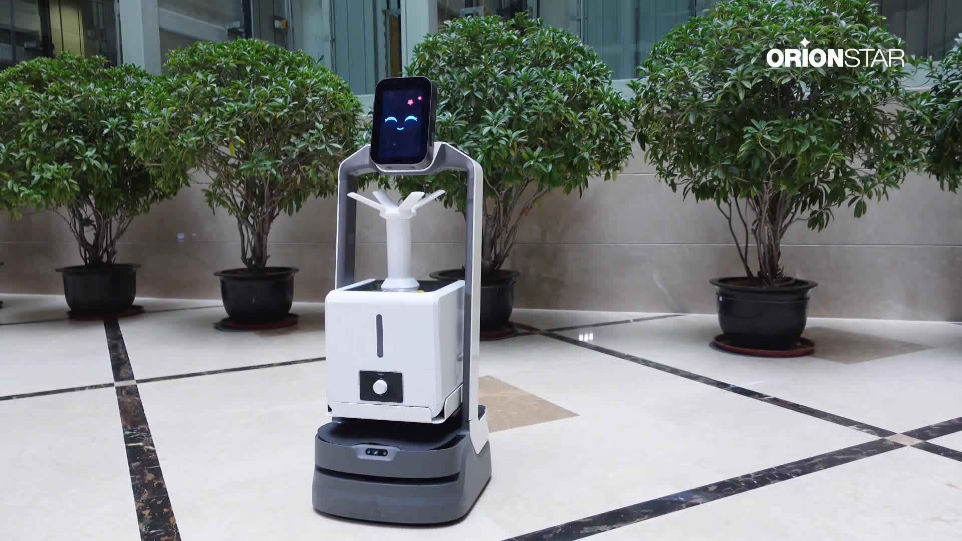 猎户星空智能消杀服务机器人