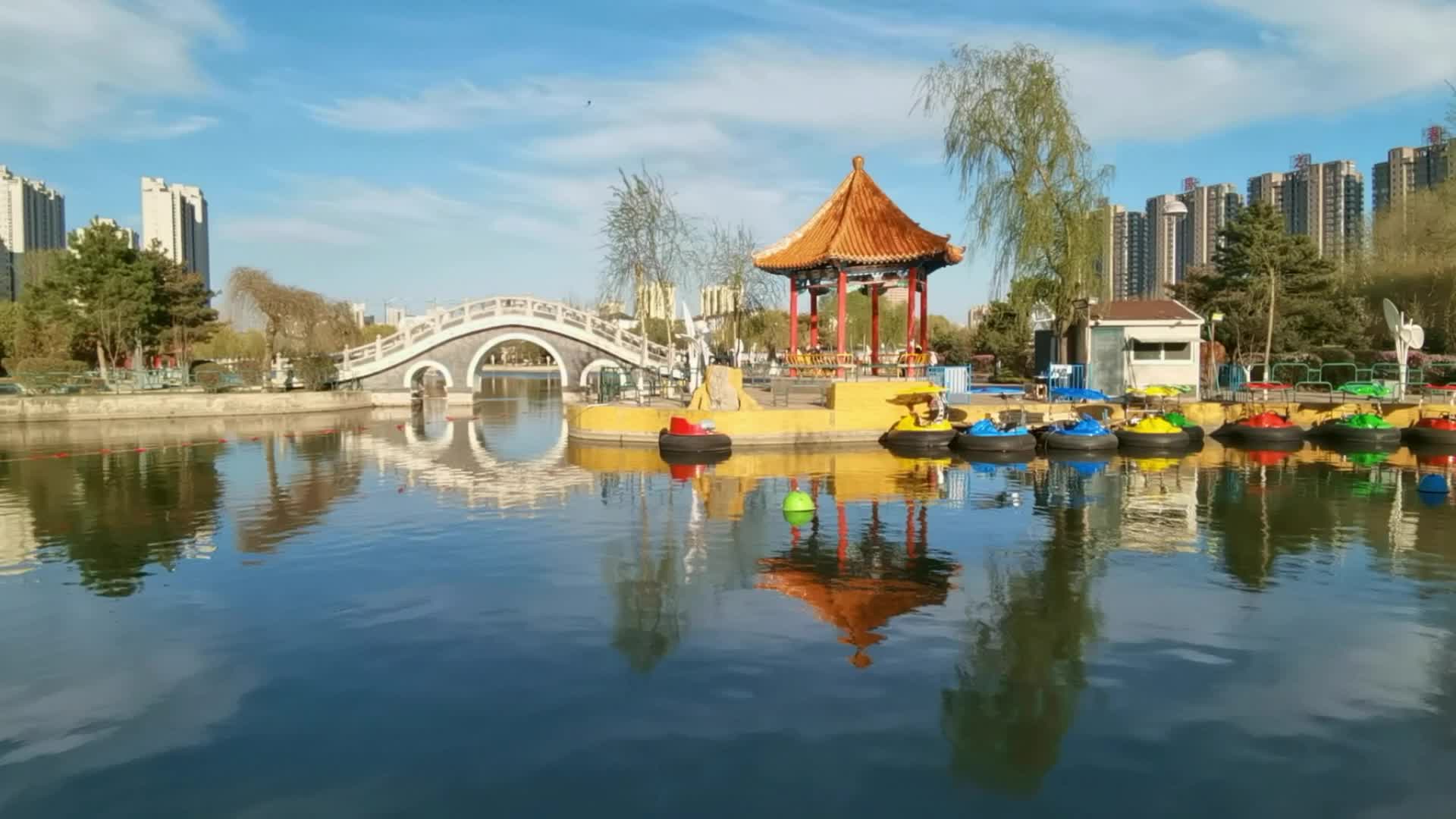 通辽市西拉木伦公园风景很美,原创视频__财经头条