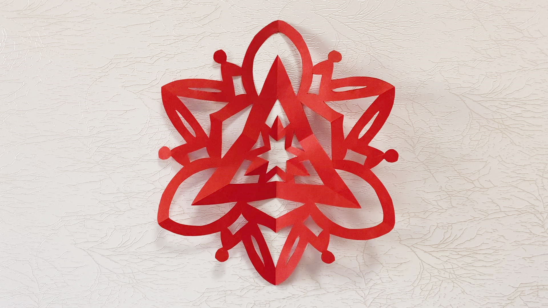 简单又漂亮的三角窗花