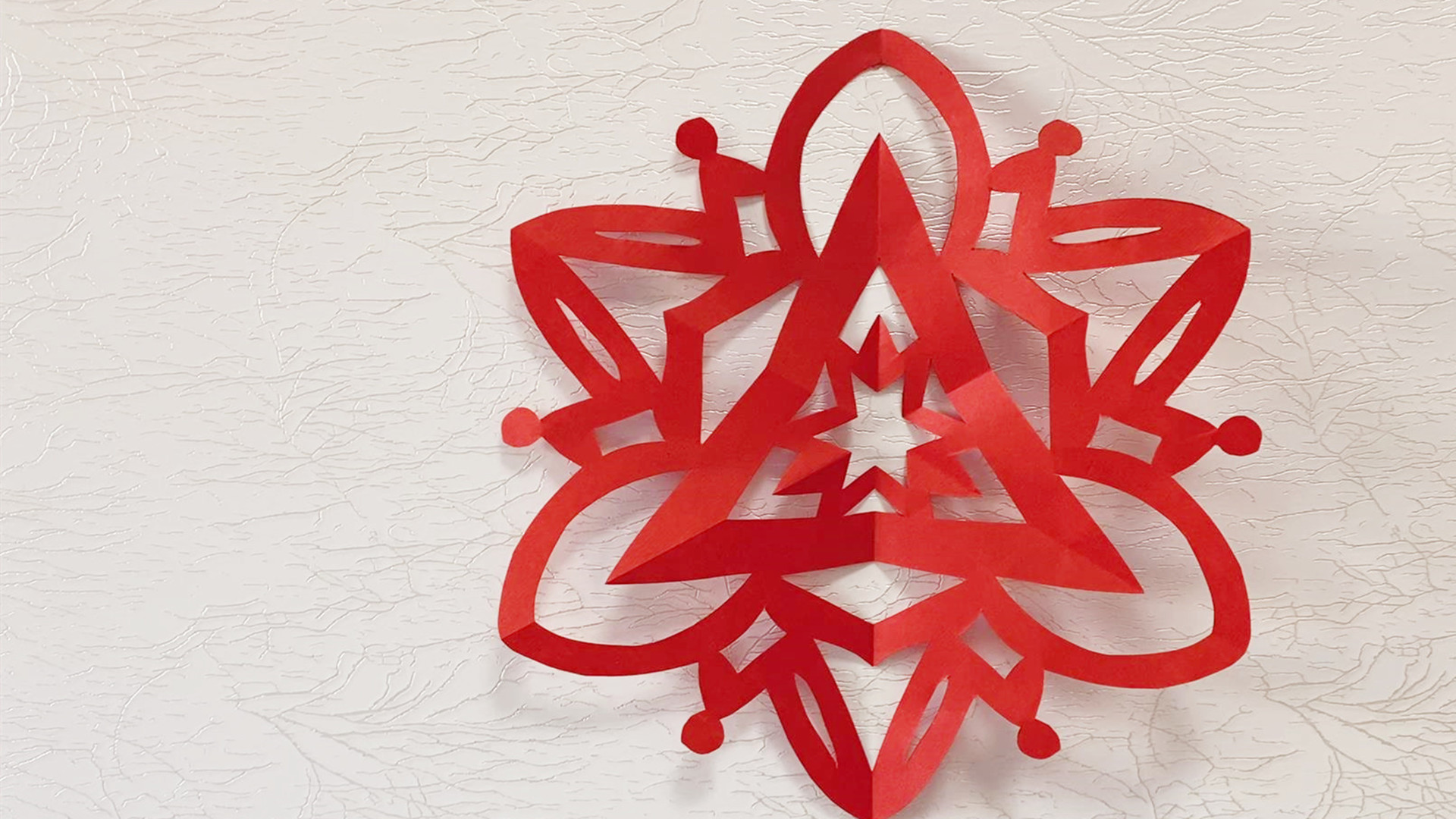 简单又漂亮的三角窗花