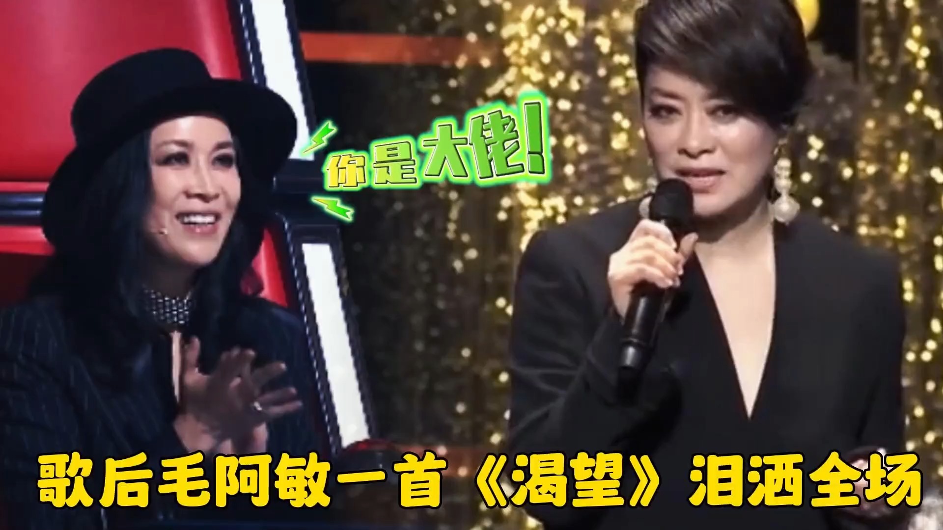 毛阿敏假如空降好声音演唱《渴望》四位导师会转身吗？