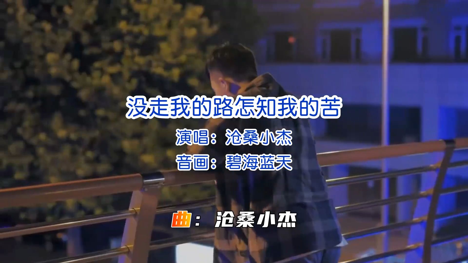 好歌推荐《没走我的路，怎知我的苦》演唱_沧桑小杰