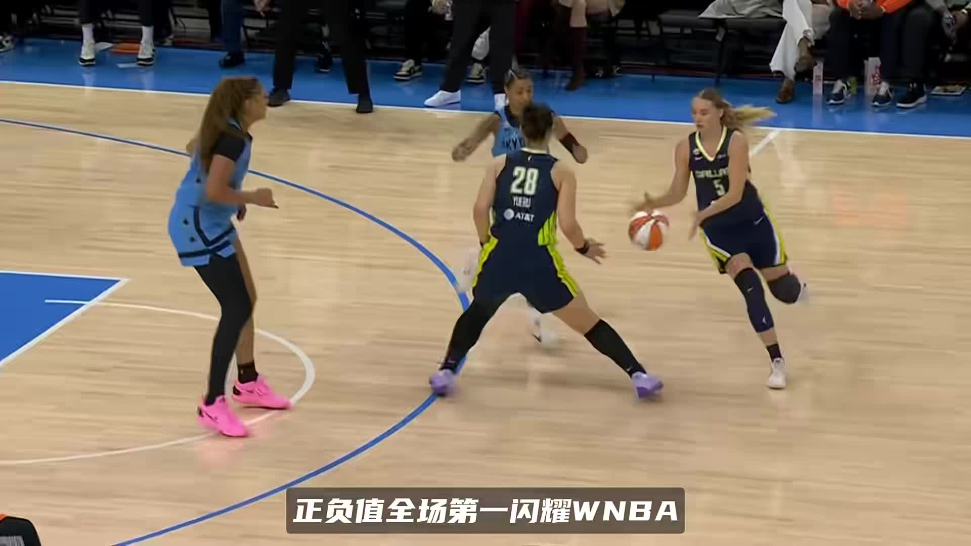 女版奥尼尔！李月汝4项数据赛季新高，正负值全场第一闪耀WNBA