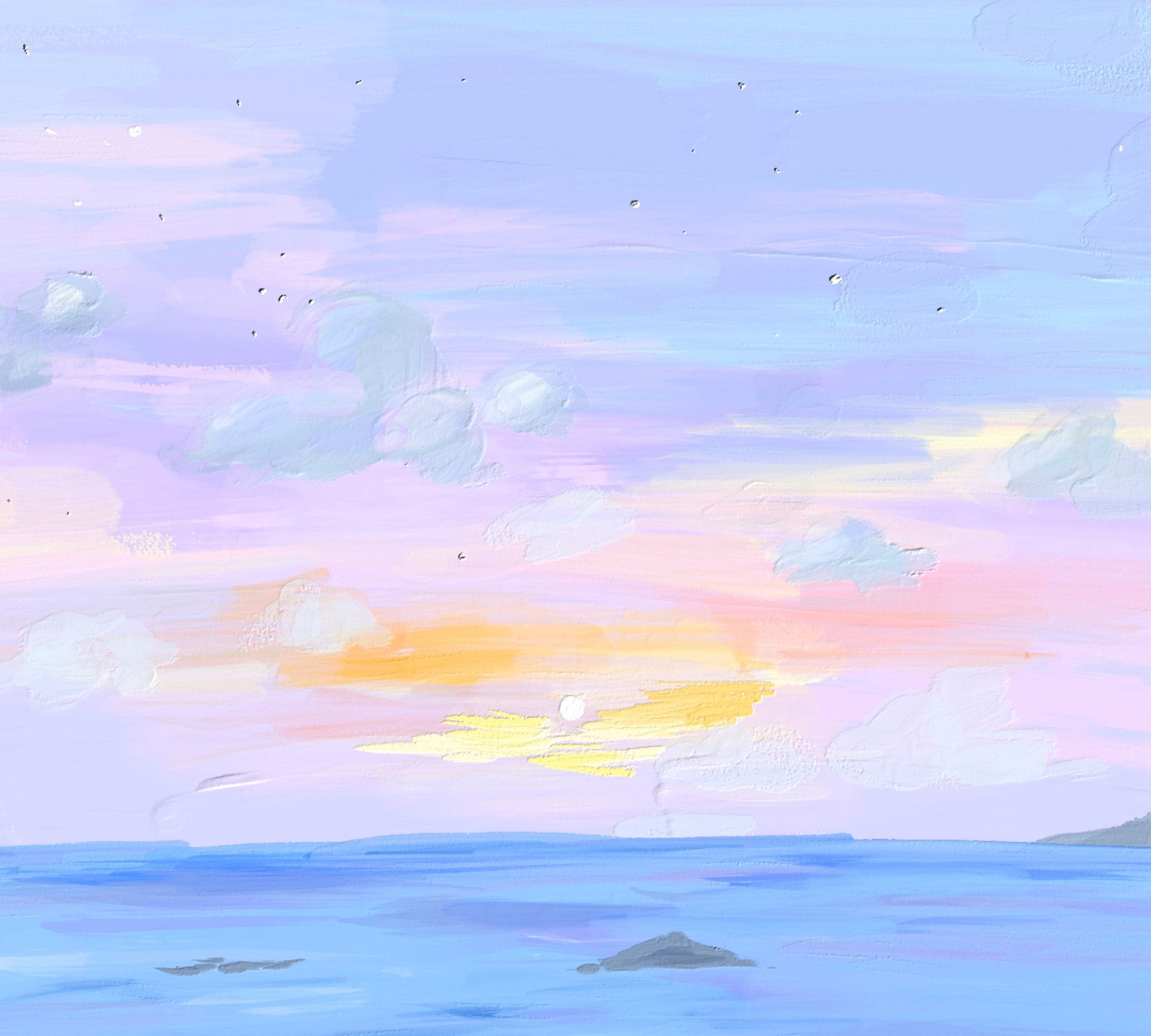 治愈系朋友圈背景动漫图 身披春日阳光去拥抱你__财经头条