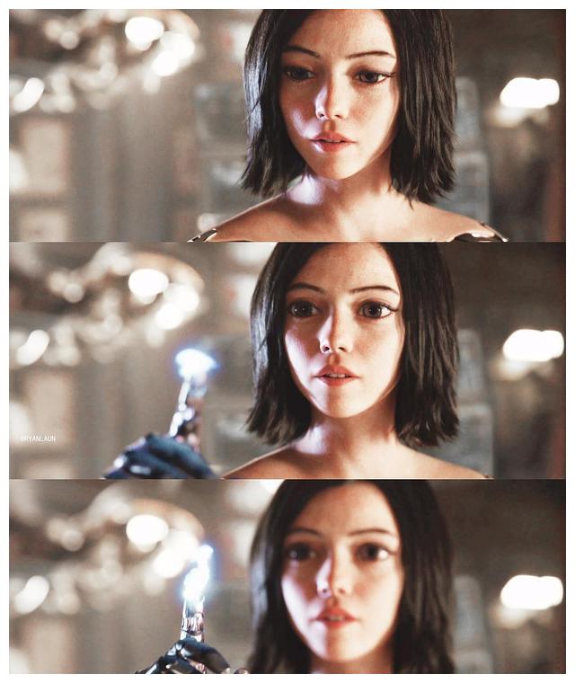 并且实时捕捉演员三千张细微面部表情变化,由此组合成阿丽塔生动又有