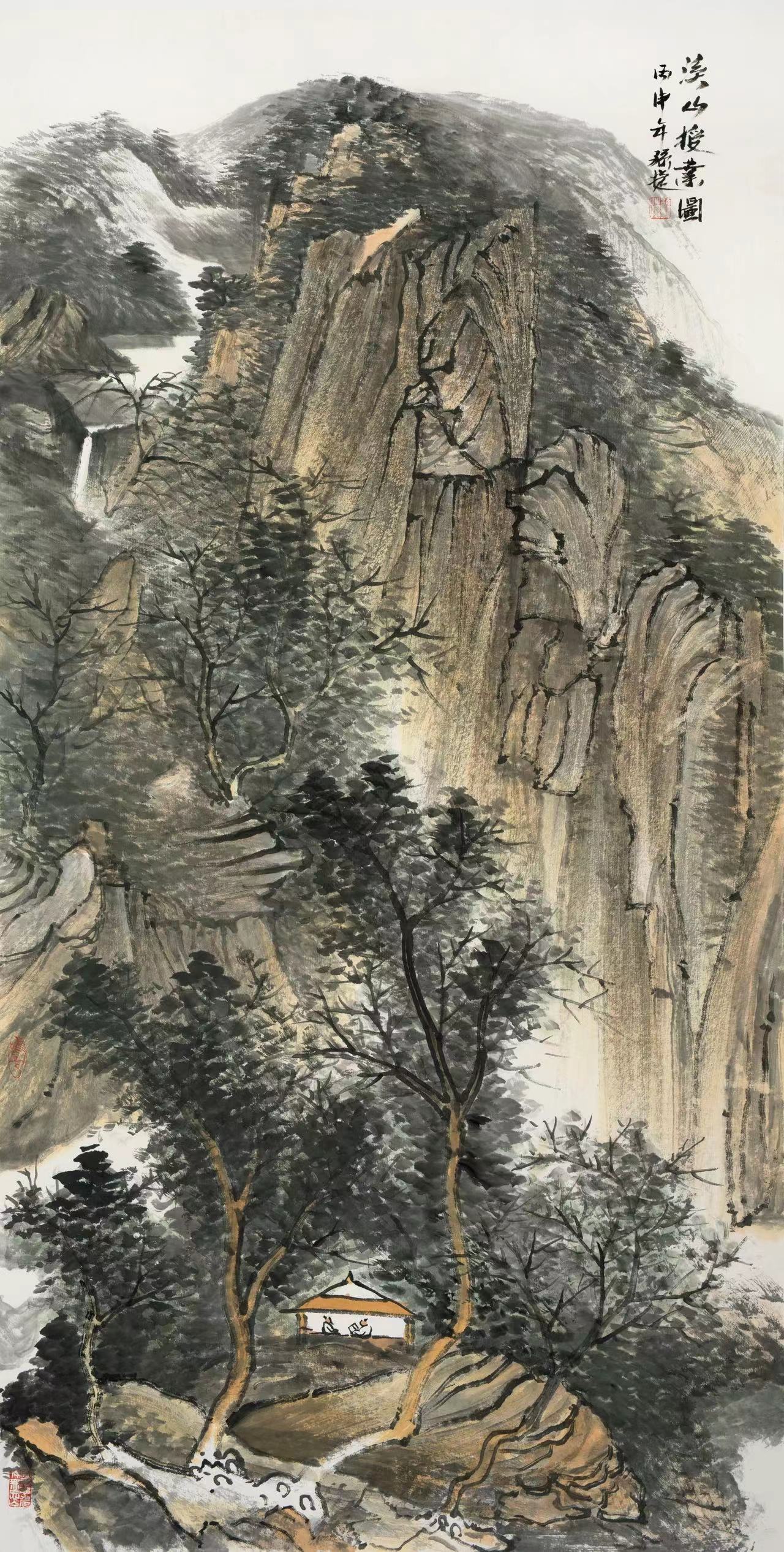 著名画家孙捷山水画作品联展