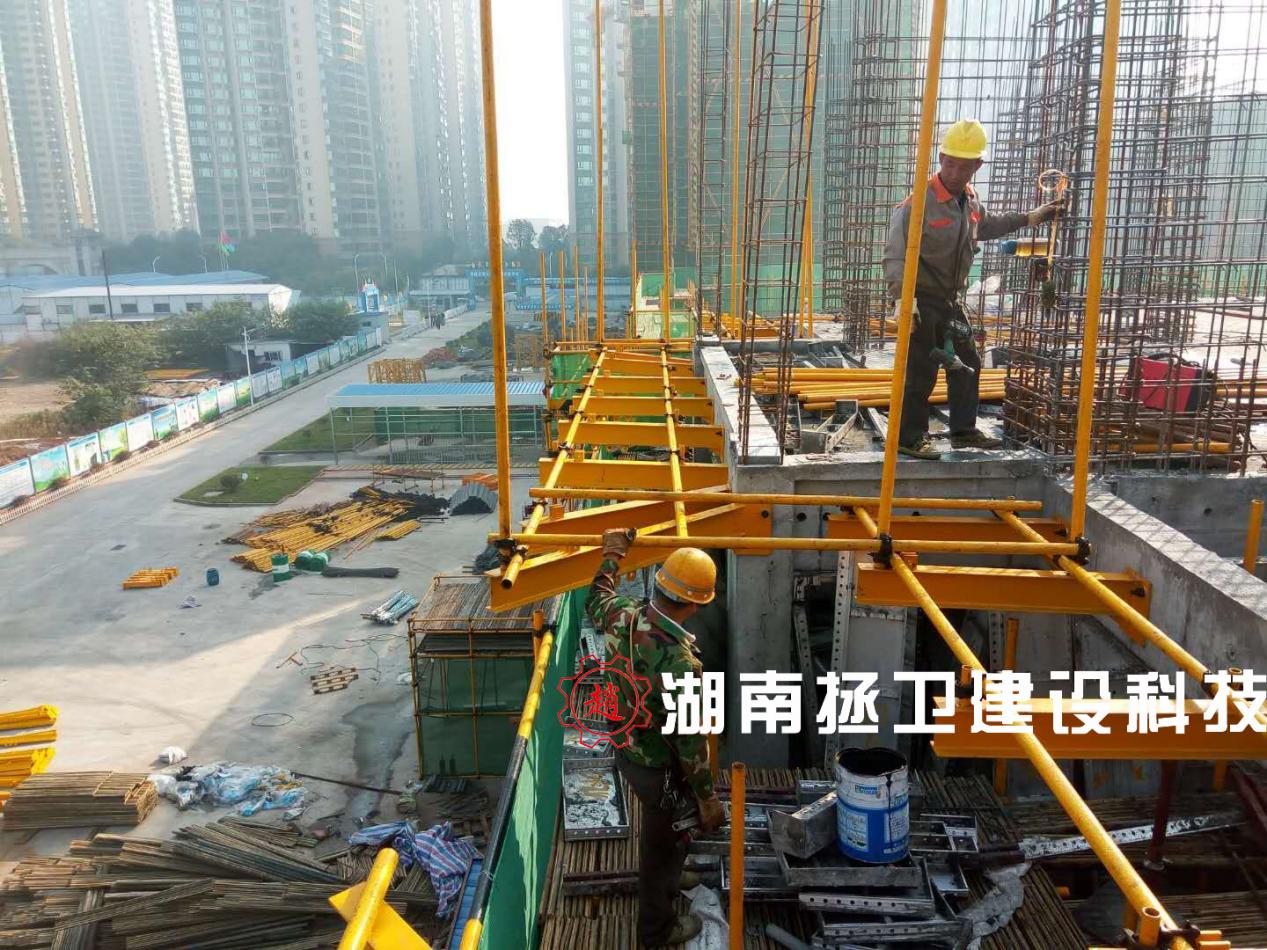 新型悬挑承力架施工步骤|悬挑|预埋件|螺杆_新浪新闻