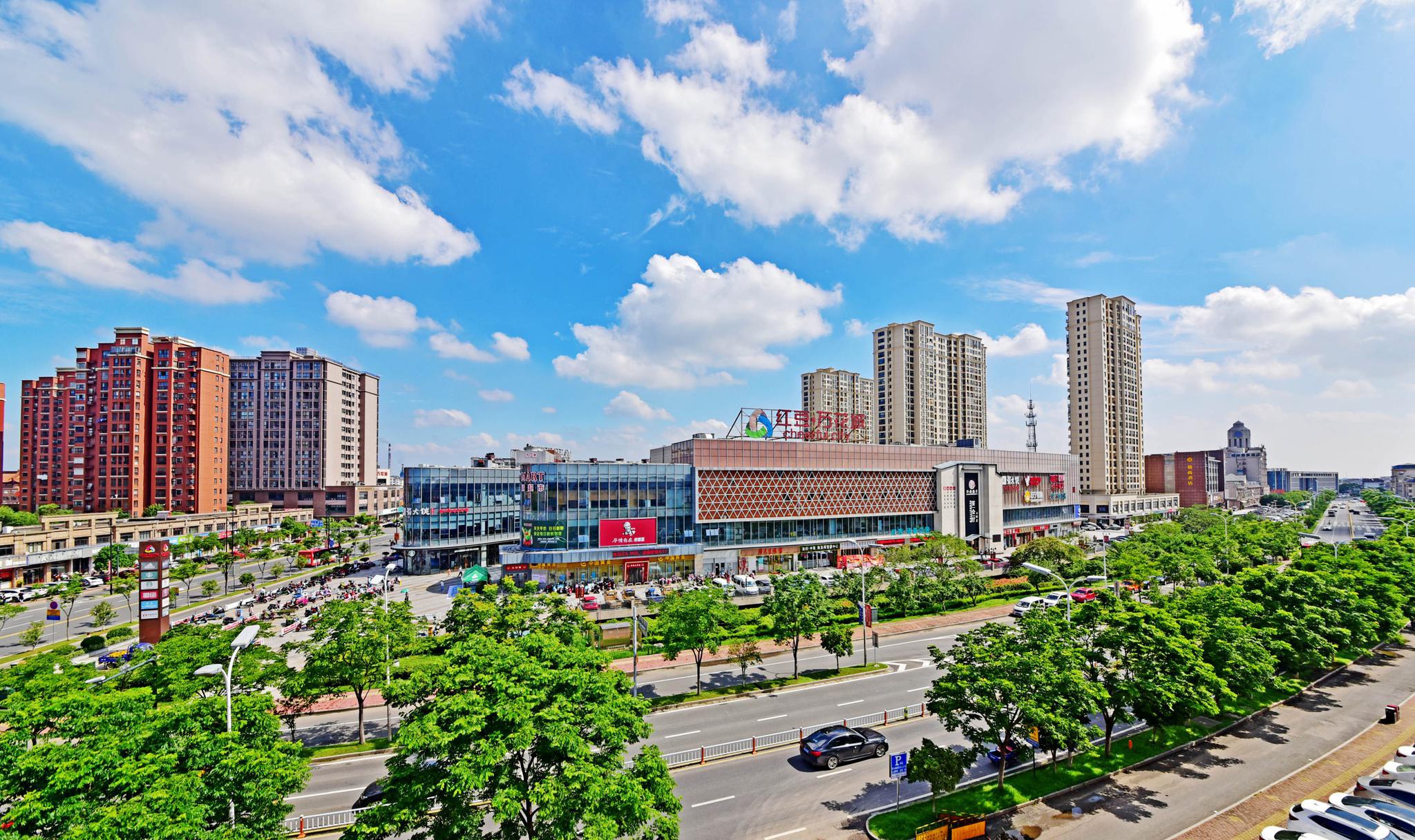 锡山区乡镇新貌之东港篇发展中的东港新貌江苏省无锡市