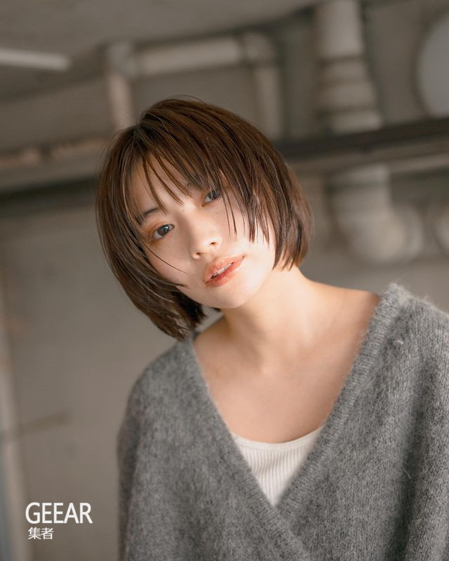 夏日发型不一定要蓬松,日本女生的"湿发"更时髦!