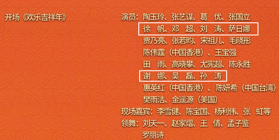 虎年春晚节目单出炉赵丽颖王俊凯朱一龙压轴tfboys合体无望