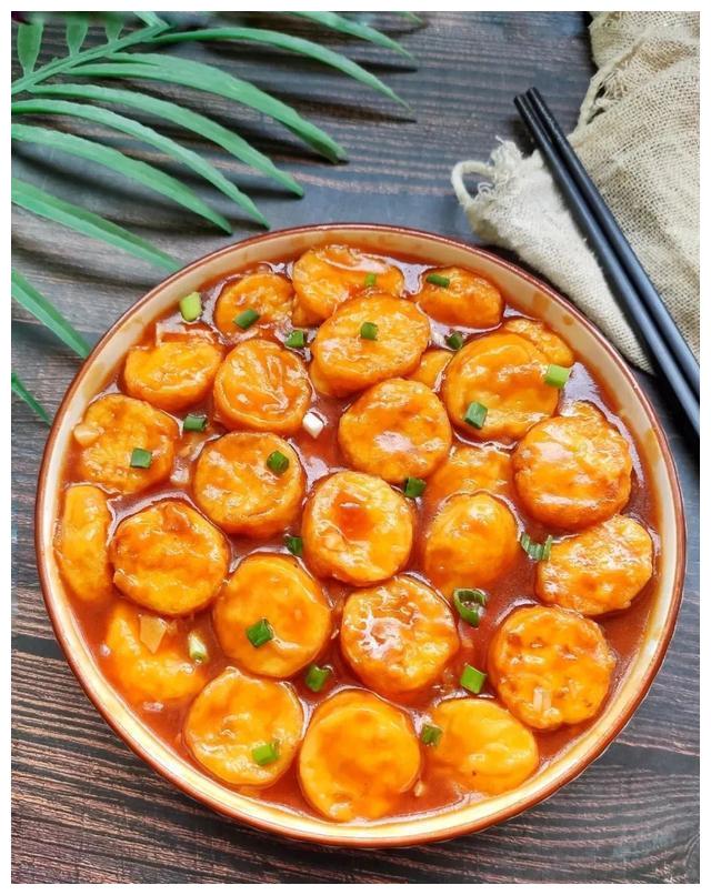 快手私房菜!浓郁茄汁日本豆腐!巨嫩超滑!