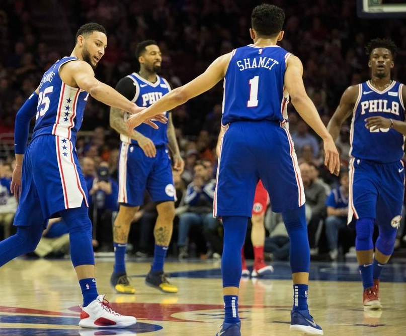事实上,76人队的死亡五大阵容,季后赛会有意想不到的效果