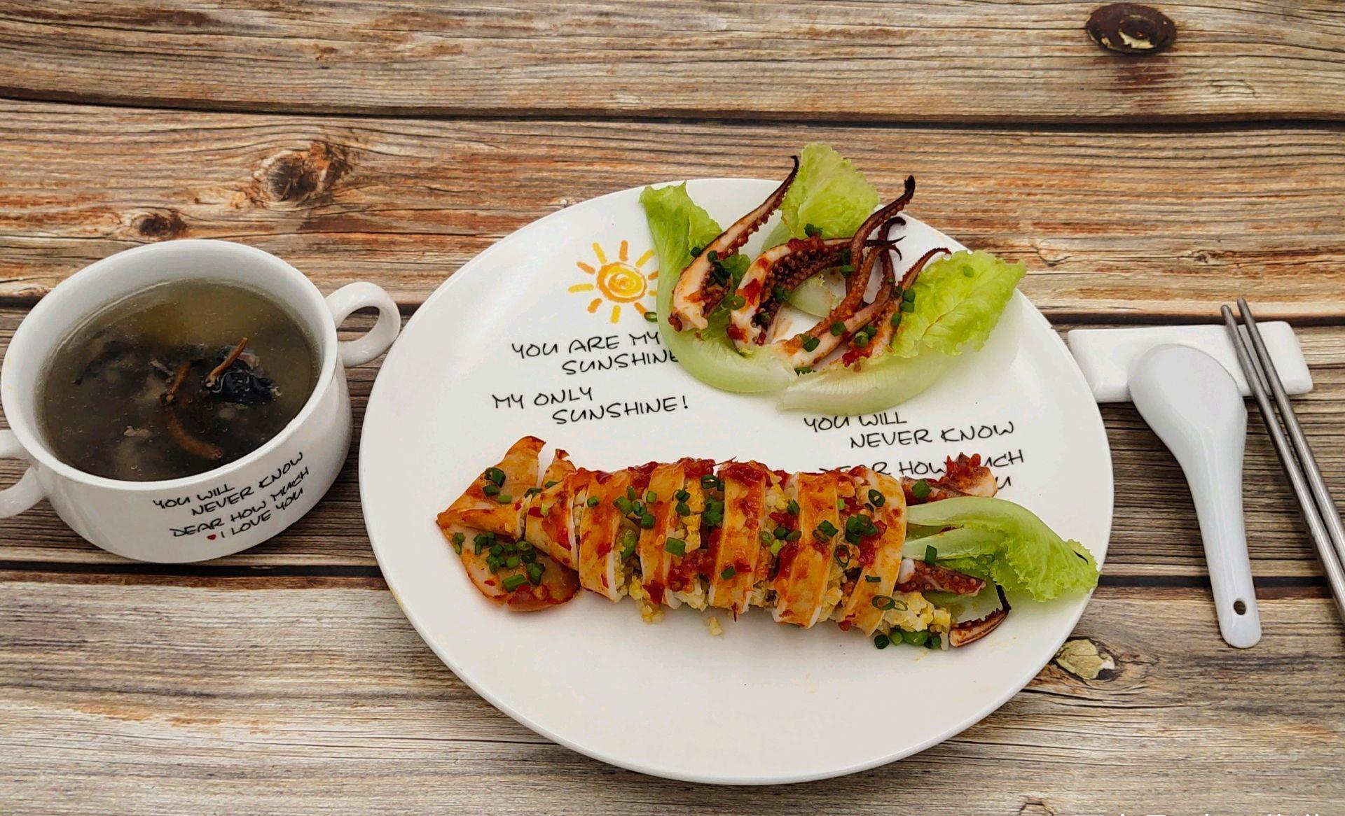 好吃营养的咖喱鱿鱼饭,在家做出夜市风味,帮你牢牢抓住孩子的胃_高清