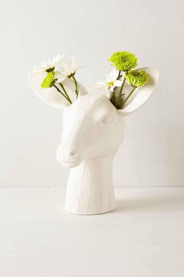 都市生活太紧张 不如来点可爱的动物气息 花瓶 地毯 公鹿 新浪新闻