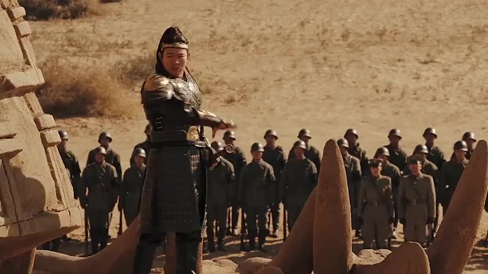 李连杰指挥,兵马俑大战木乃伊,何等的壮观