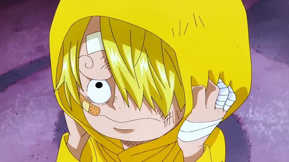 海贼王童年的山治也很温柔善良只是越是善良的人童年越悲伤