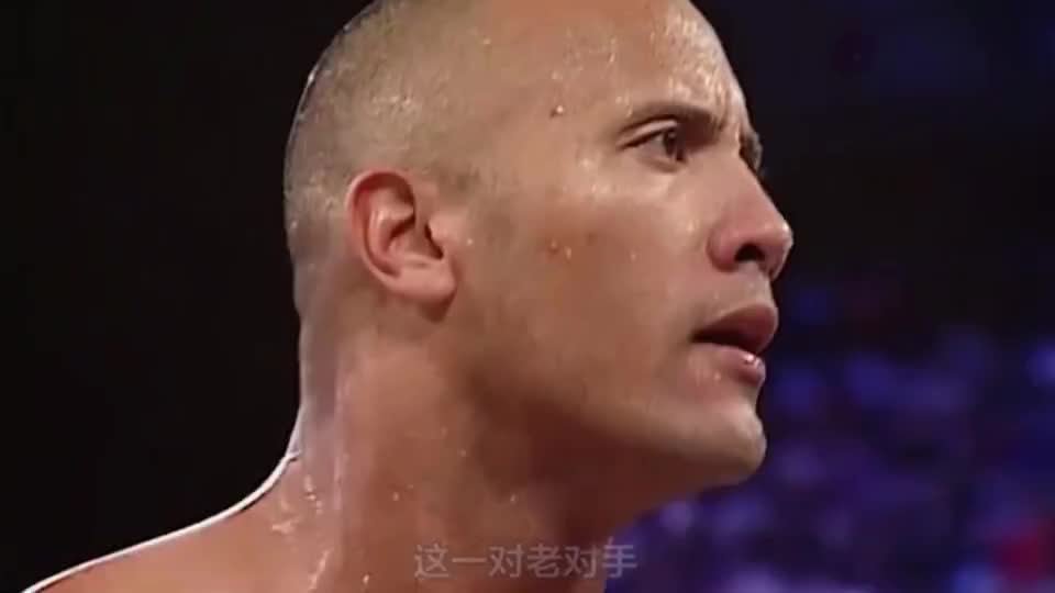 巨石强森对决wwe第一好汉冷石史蒂夫奥斯丁