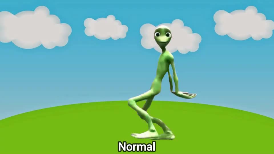 超级英雄小绿人跳舞