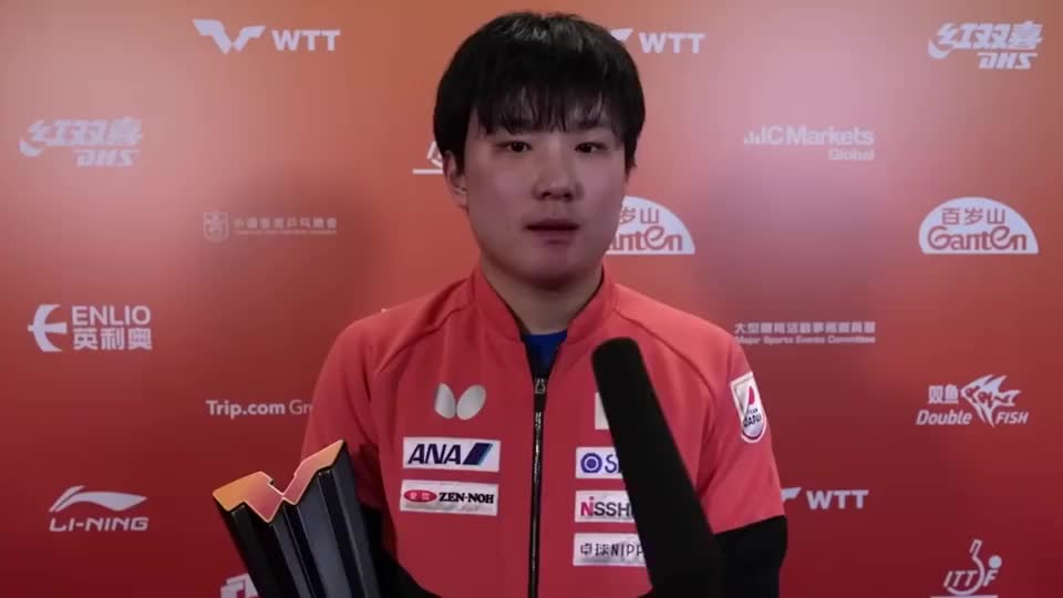 时隔7年！张本智和再夺总决赛冠军，日本网友：期待他洛杉矶夺冠