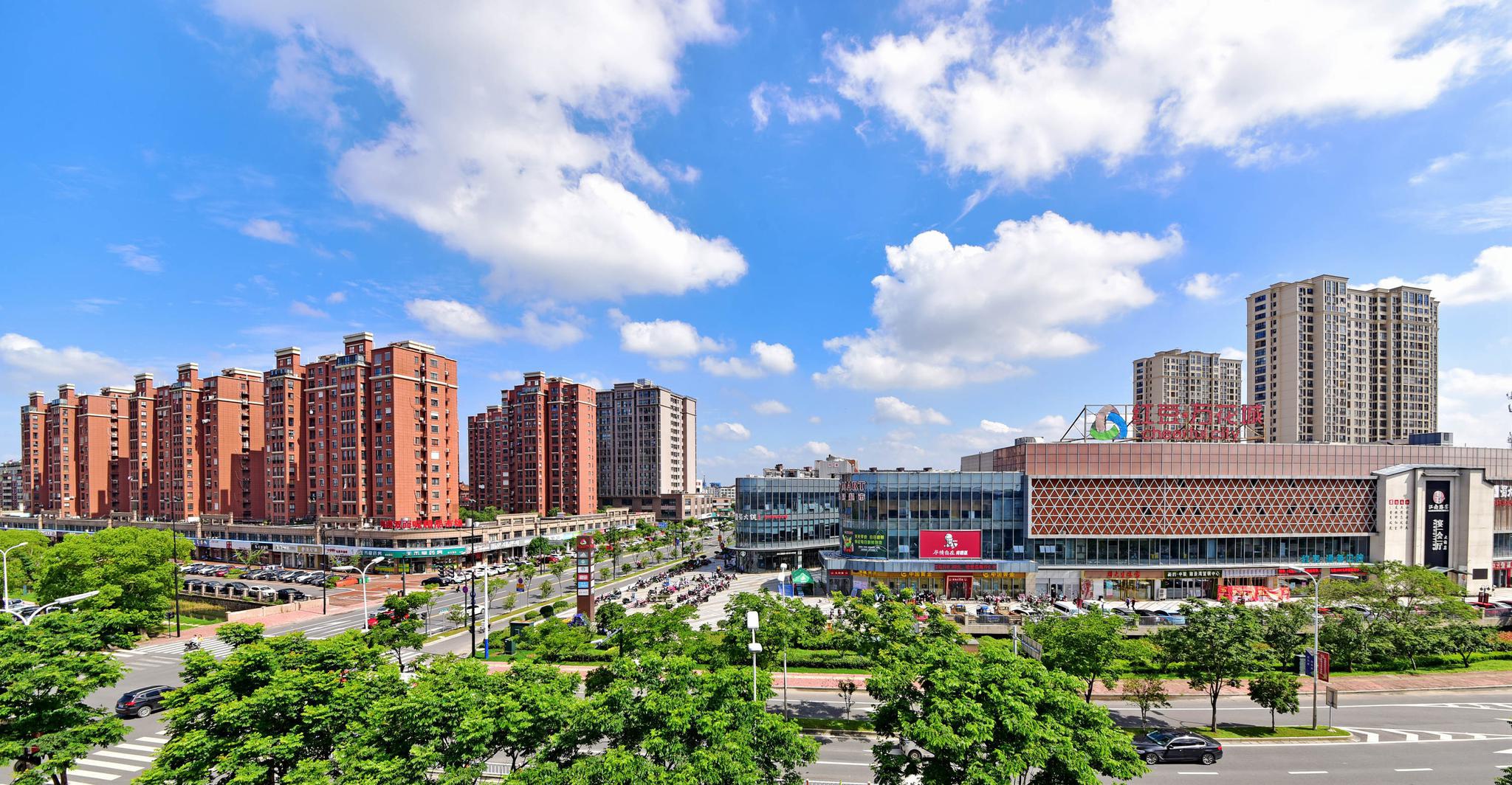 锡山区乡镇新貌之东港篇发展中的东港新貌江苏省无锡市